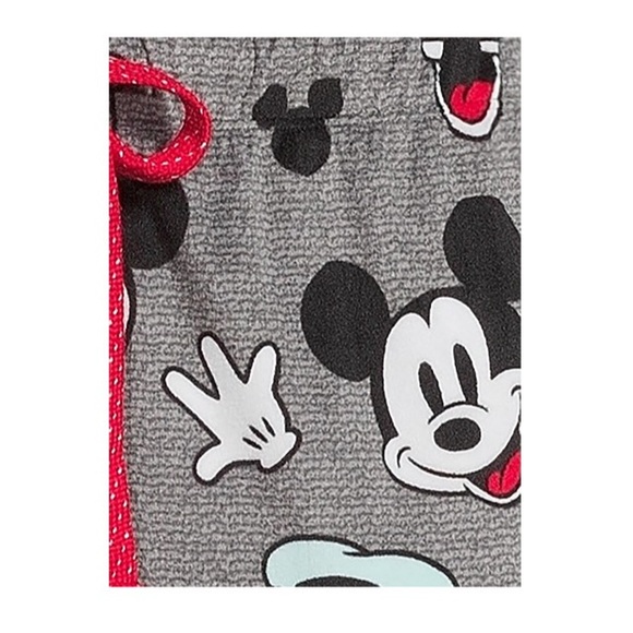 DISNEY MICKEY MOUSE WOMEN’S PLUS PLUSH SLEEP JOGGER PANTS - Picture 5 of 5